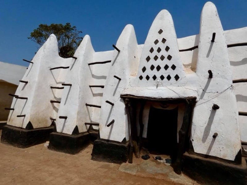 Larabanga Mosque, Larabanga, Savannah