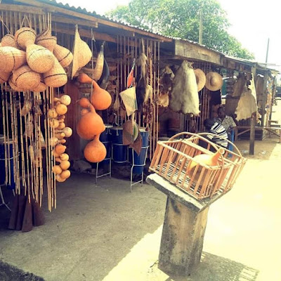 Raffia City craft market, Ikot Ekpene, Akwa Ibom State