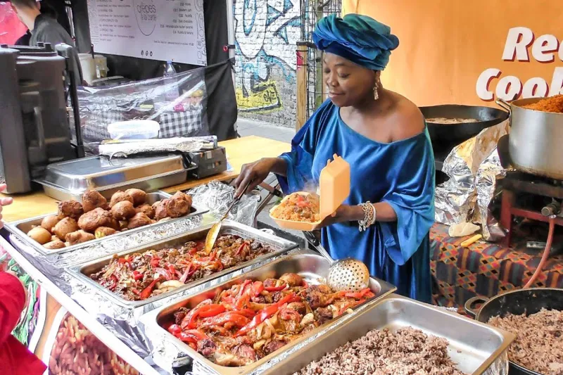 Watt Market Food Section, Calabar Municipality, Cross River State